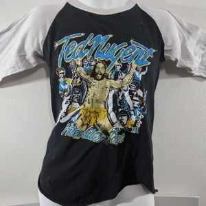 Vtg Ted Nugent Intensities tour concert t-shirt Md